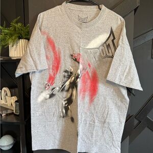 Tapout Gray Graphic T-Shirt – MMA Fighter Print Men’s Size XL